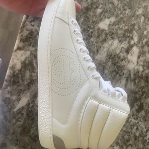 Gucci Ace Leather High-Top Sneaker